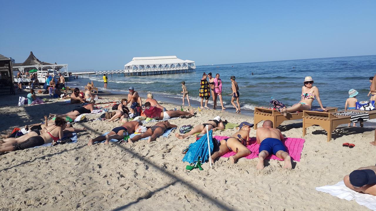 Ferienwohnung U Samogo Moria Odessa Exterior foto