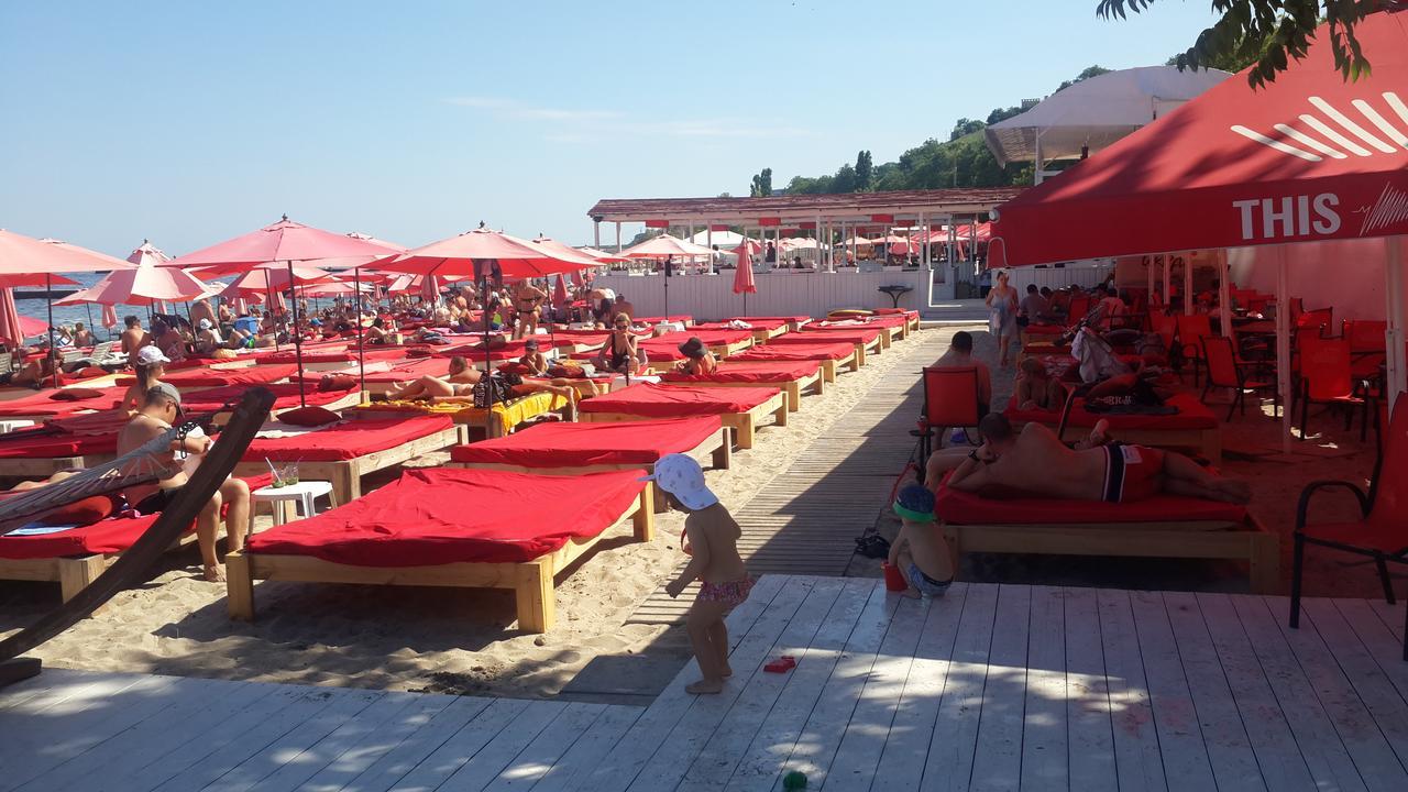 Ferienwohnung U Samogo Moria Odessa Exterior foto